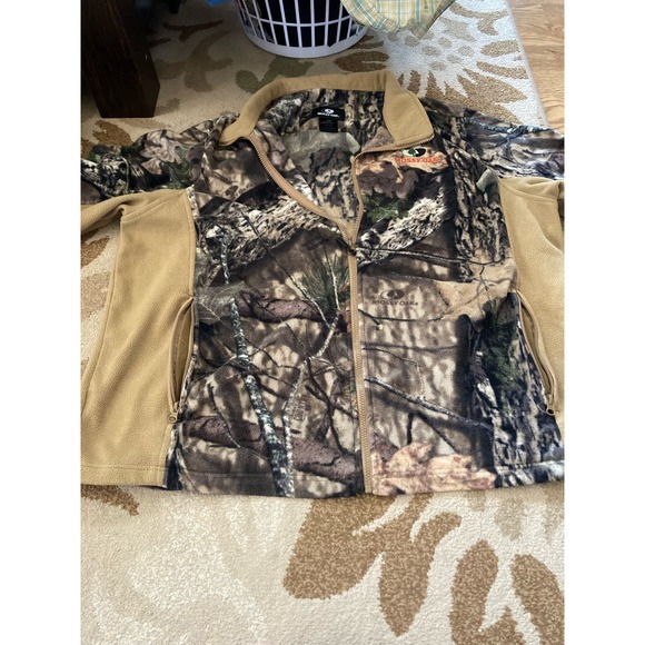 Mossyoak men’s full zip Sherpa camouflage  jacket size  2xl - Picture 1 of 6